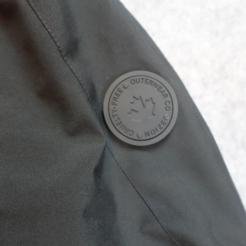 Noize Coat Mens Large Black Rafe Mid Length Parka Hooded Insulated Heavyweight - Picture 7 of 13